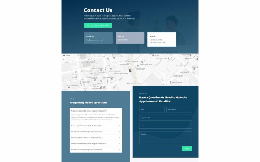 ET – Accountant Contact Page
