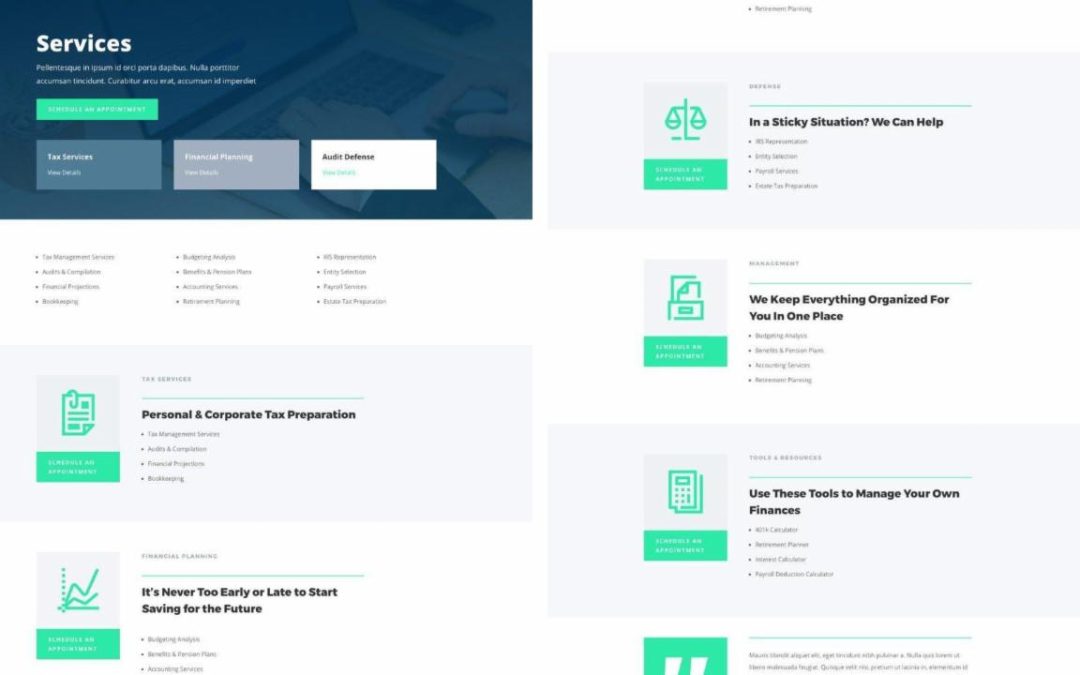 ET – Accountant Services Page