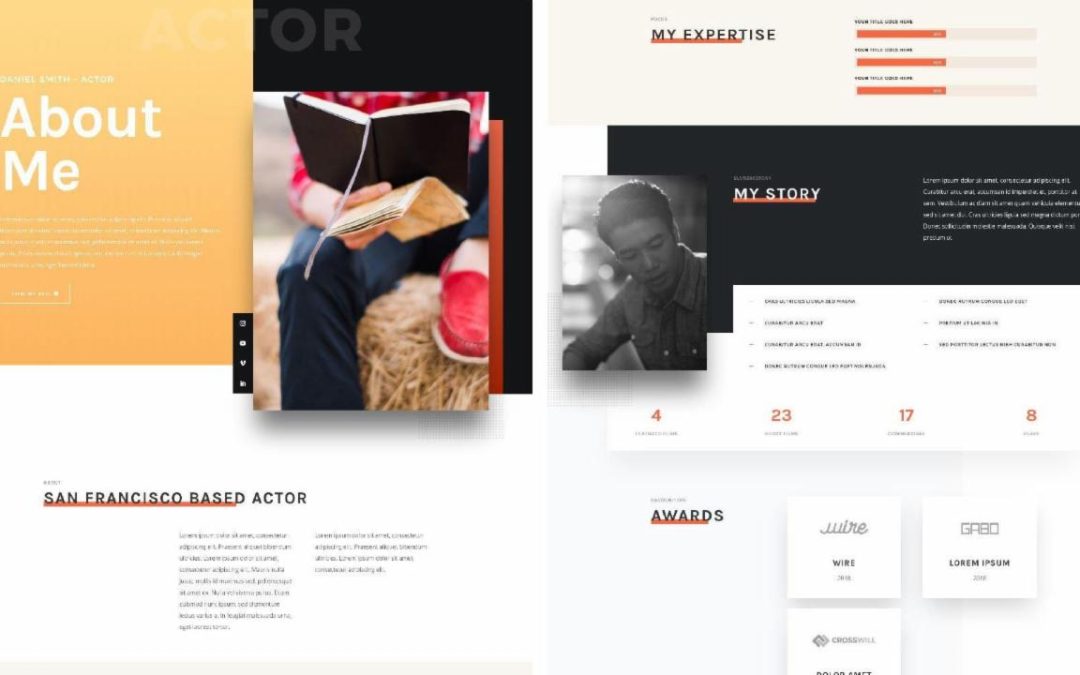 ET – Actor CV About Page