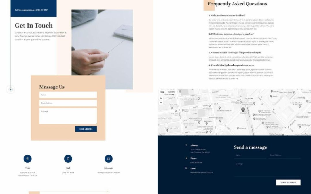 ET – Acupuncture Contact Page