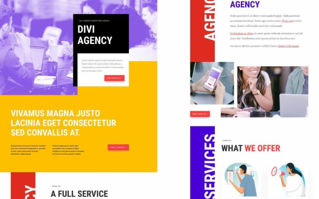 ET – Advertising Agency Landing Page