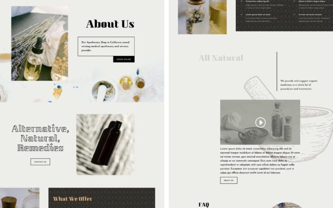 ET – Apothecary About Page