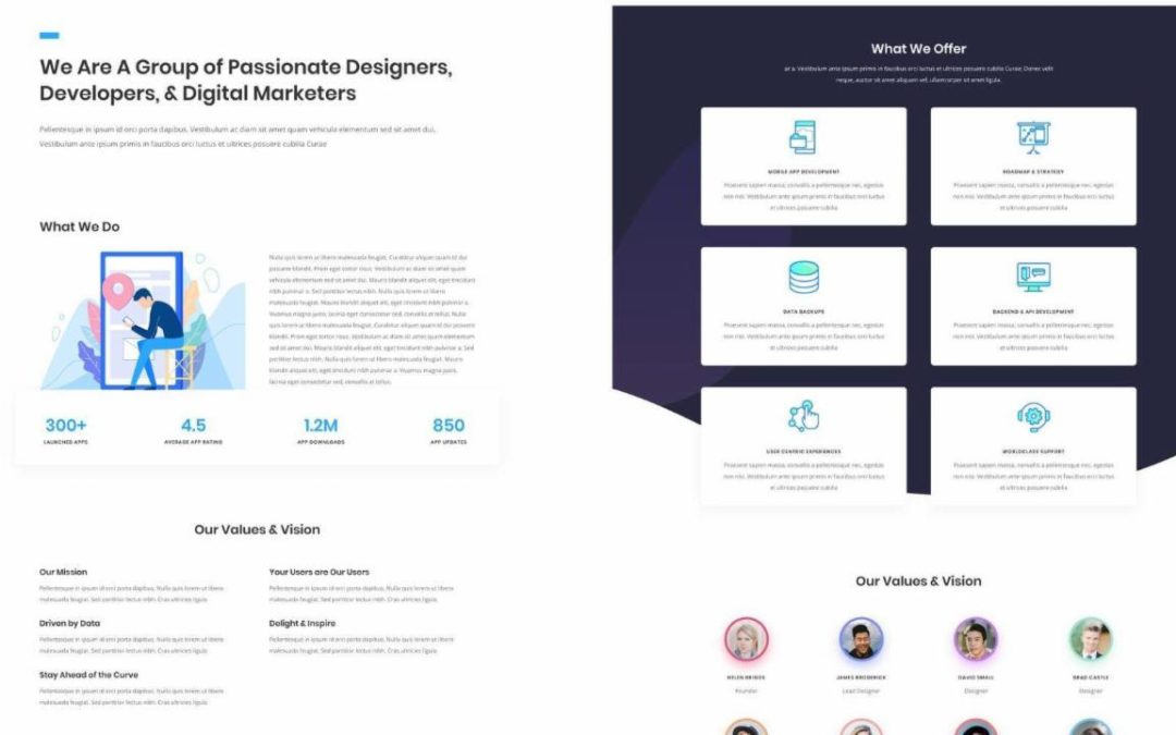 ET – App Developer About Page