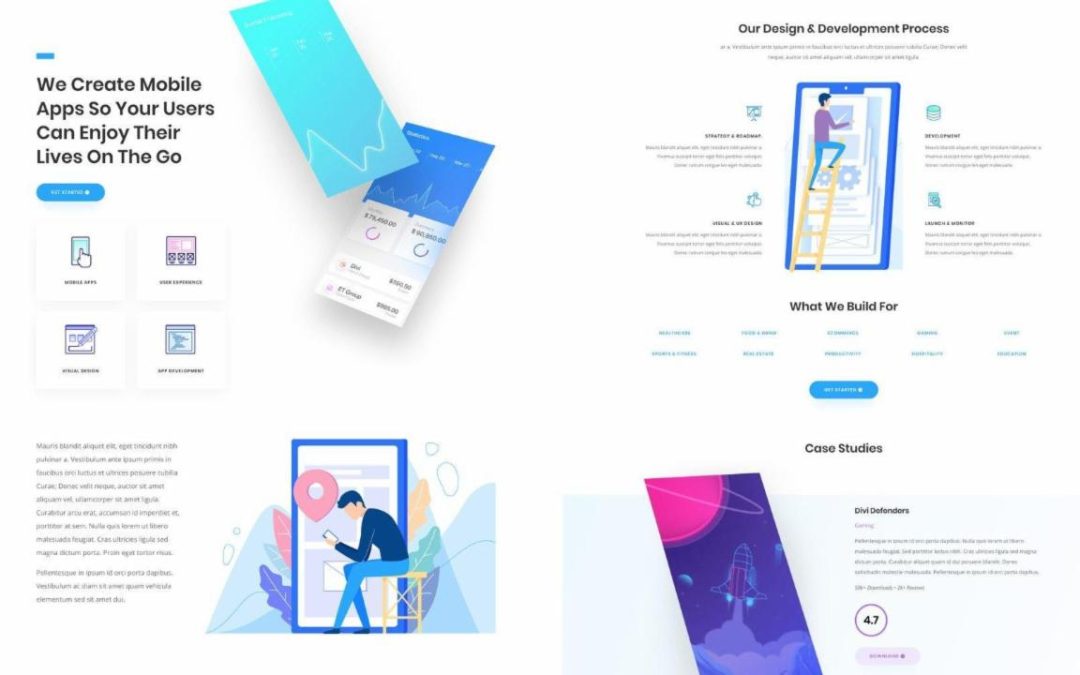 ET – App Developer Landing Page
