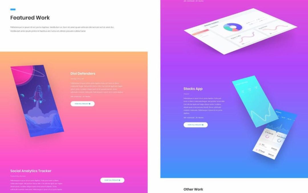 ET – App Developer Portfolio Page
