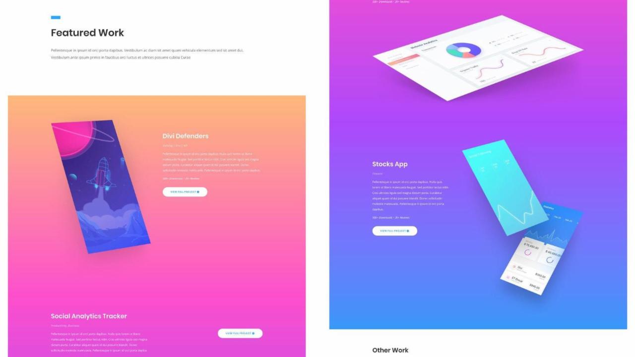 ET - App Developer Portfolio Page