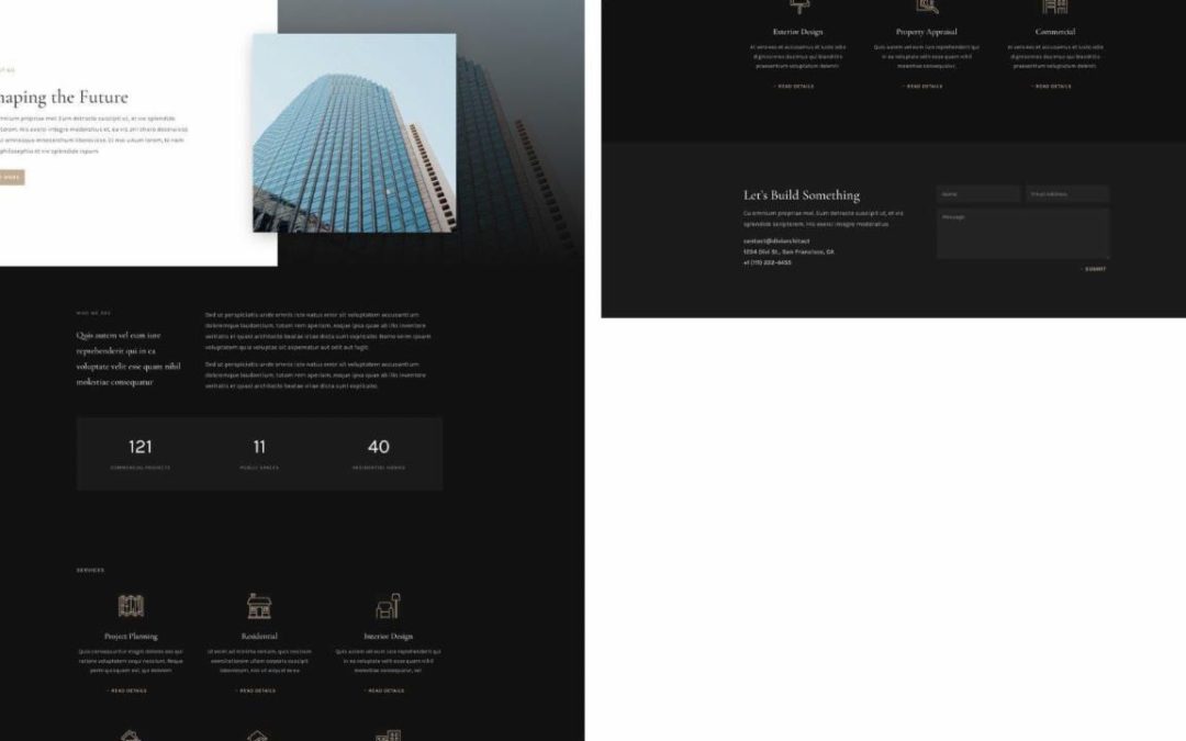 ET – Architecture Firm About Page