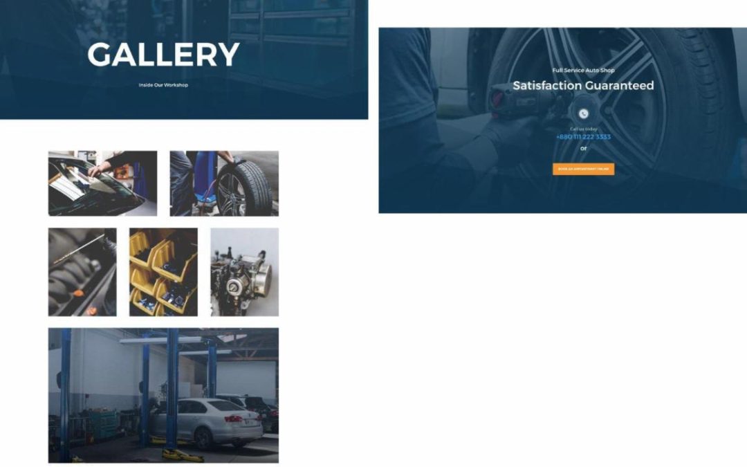 ET – Auto Repair Gallery Page
