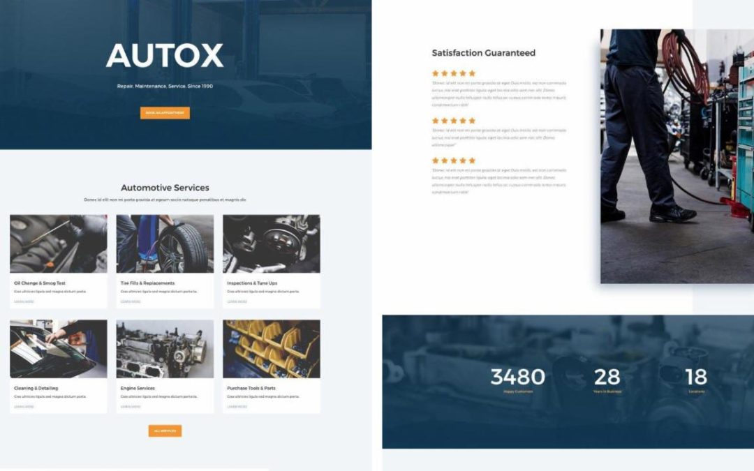 ET – Auto Repair Home Page