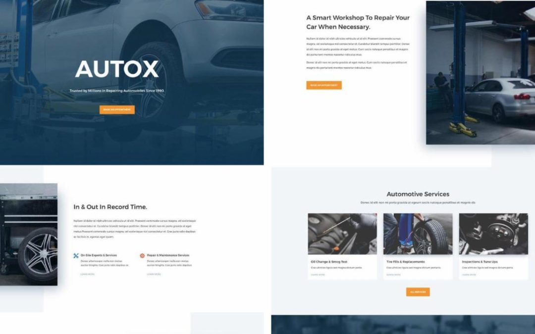 ET – Auto Repair Landing Page