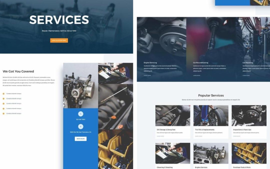 ET – Auto Repair Services Page