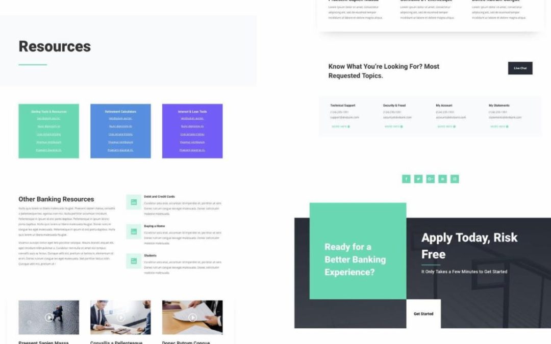 ET – Bank Resources Page