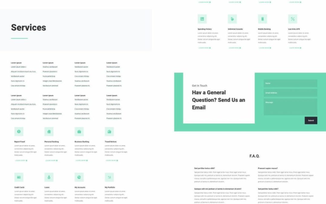 ET – Bank Services Page