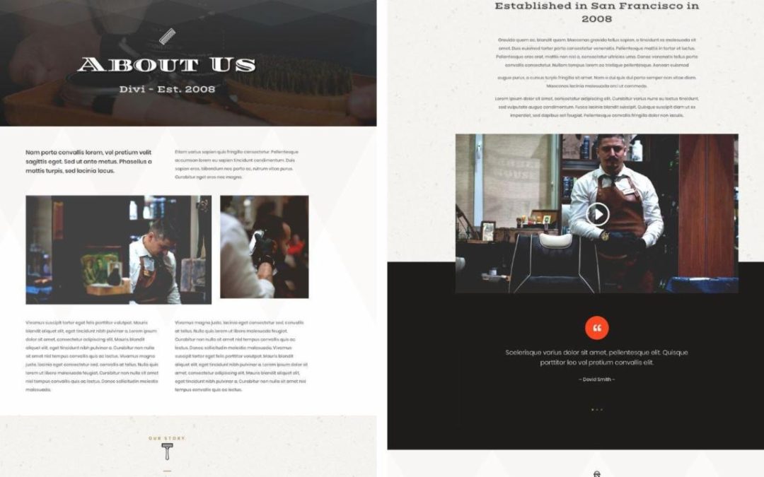 ET – Barber Shop About Page