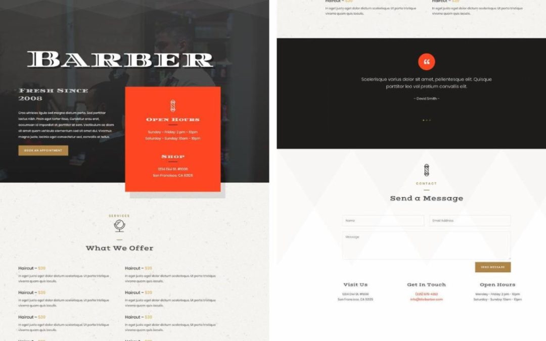 ET – Barber Shop Home Page