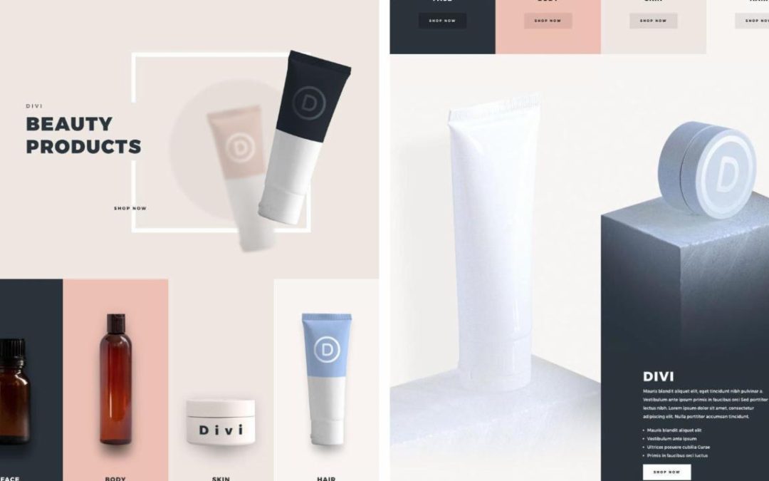 ET – Beauty Product Landing Page