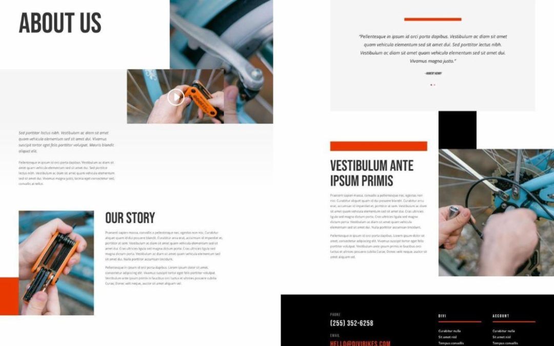 ET – Bike Repair About Page
