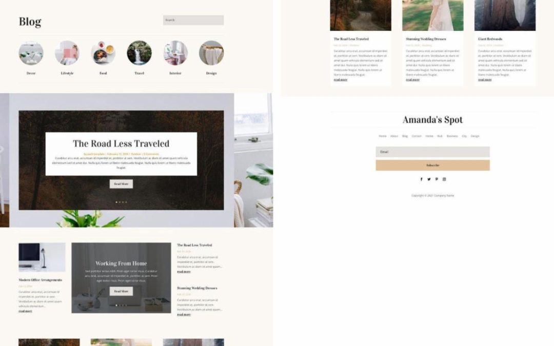 ET – Blogger Blog Page
