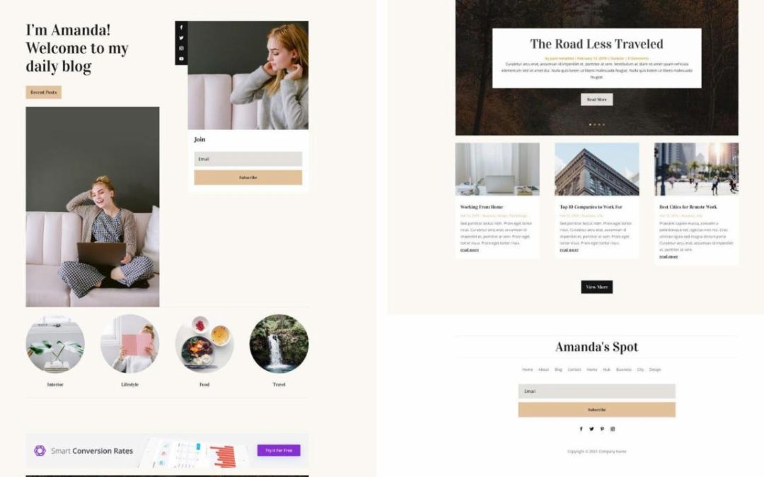 ET – Blogger Home Page