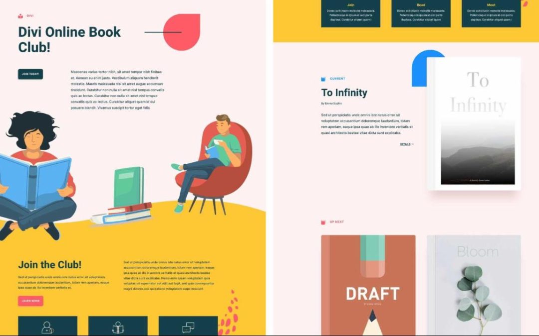 ET – Book Club Landing Page