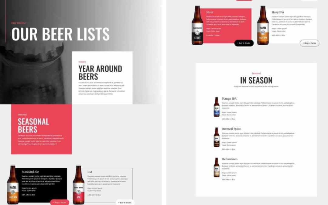 ET – Brewery Shop Page