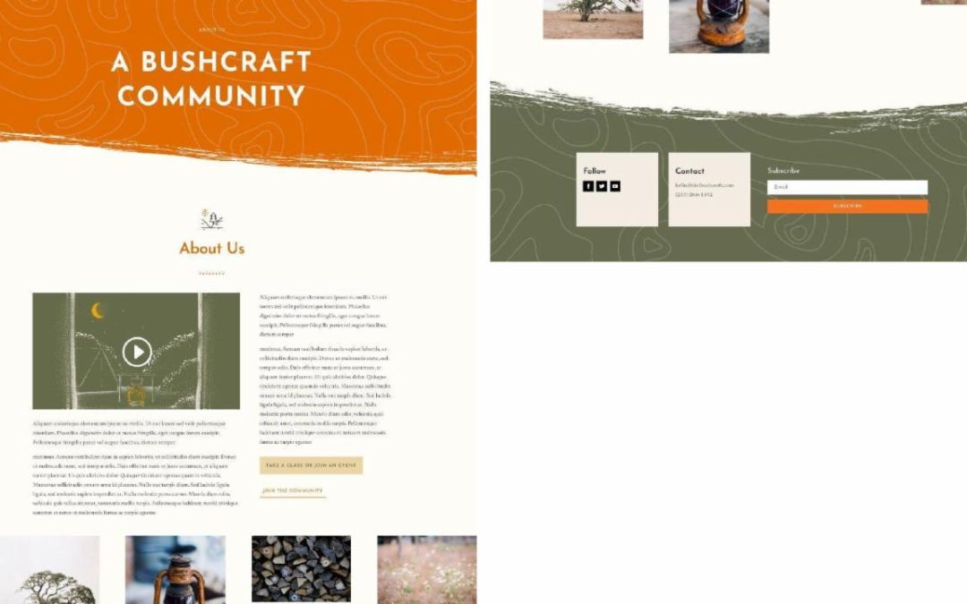 ET – Bushcraft About Page