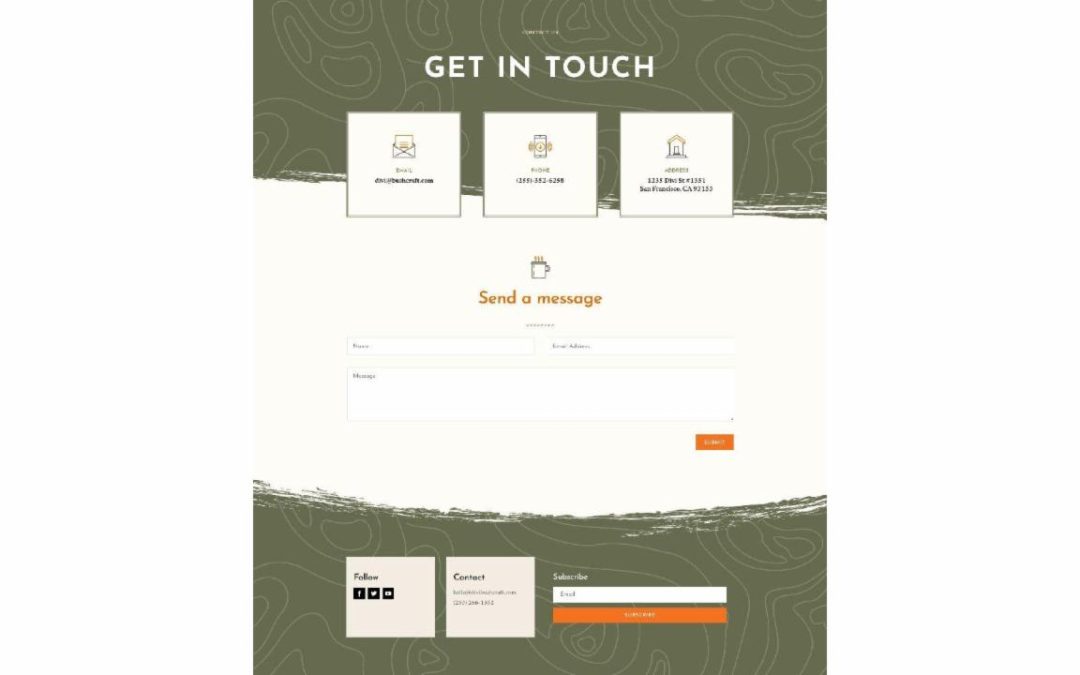 ET – Bushcraft Contact Page