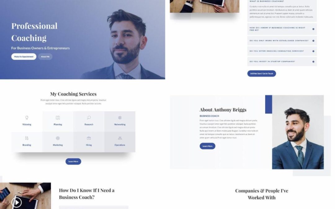 ET – Business Coach Home Page