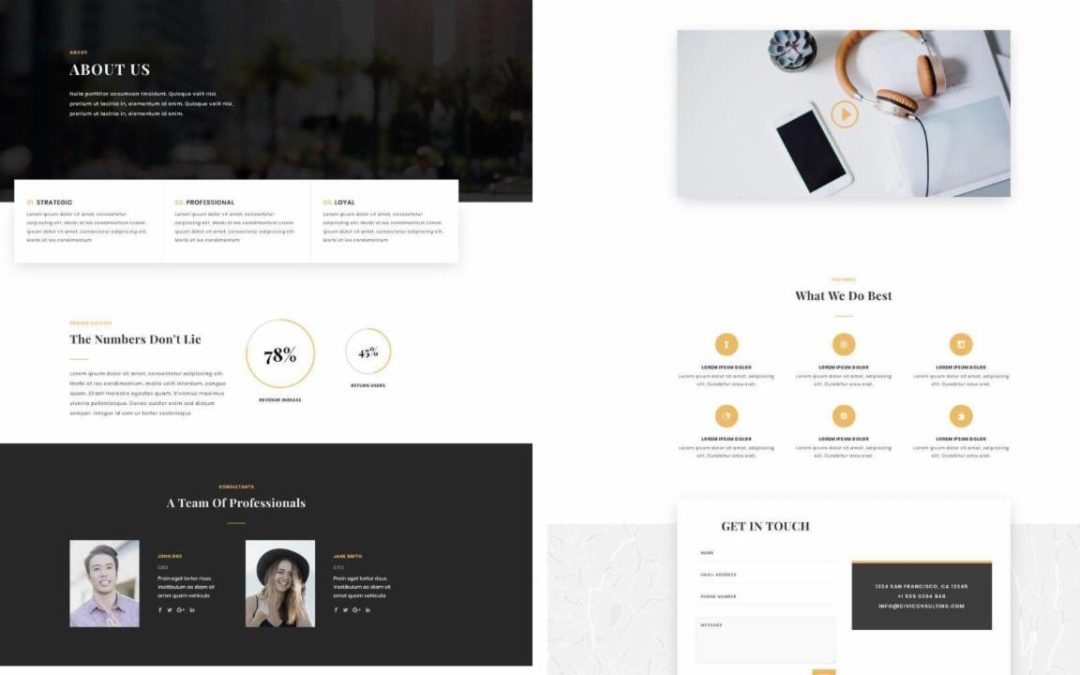 ET – Business Consultant About Page