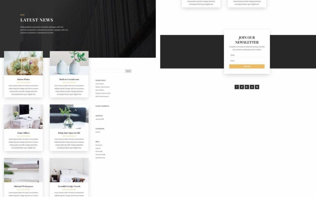 ET – Business Consultant Blog Page