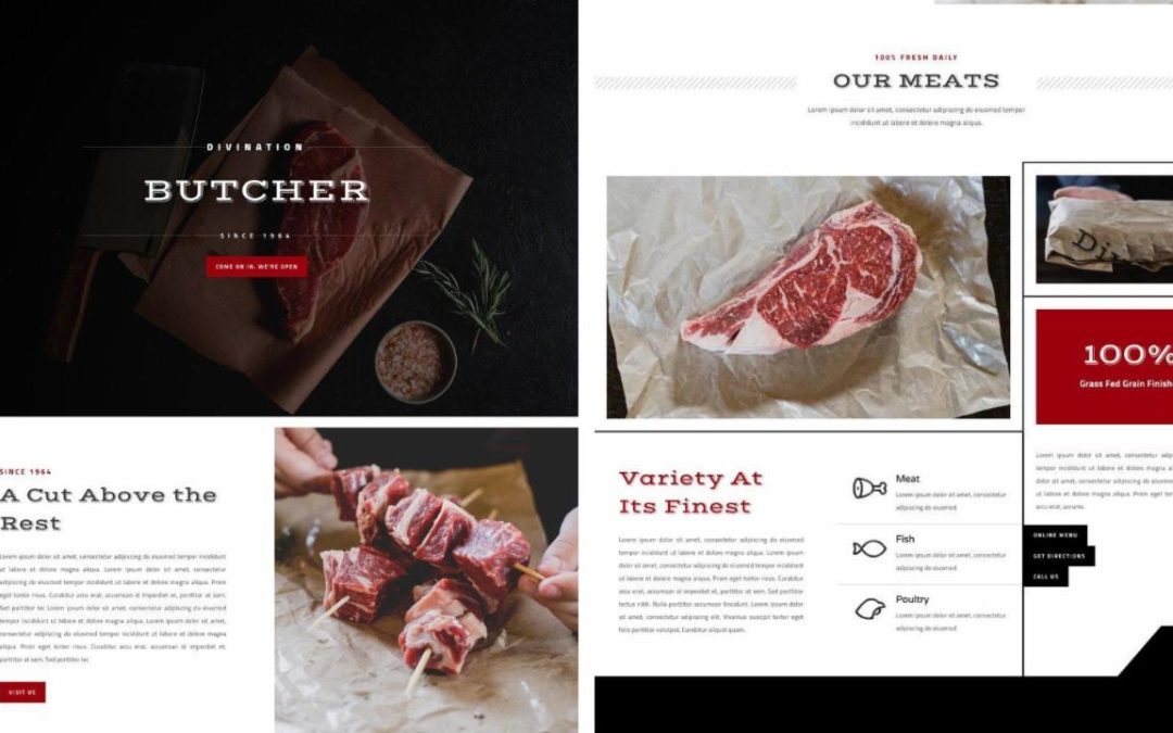 ET – Butcher Landing Page