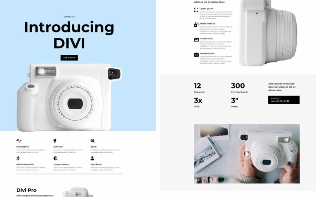 ET – Camera Product Product Page