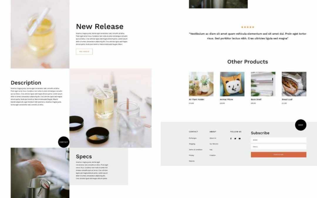 ET – Candle Making Product Page