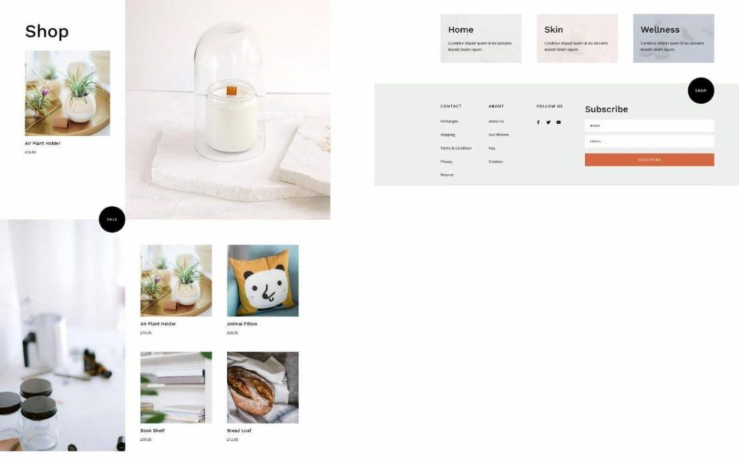 ET – Candle Making Shop Page