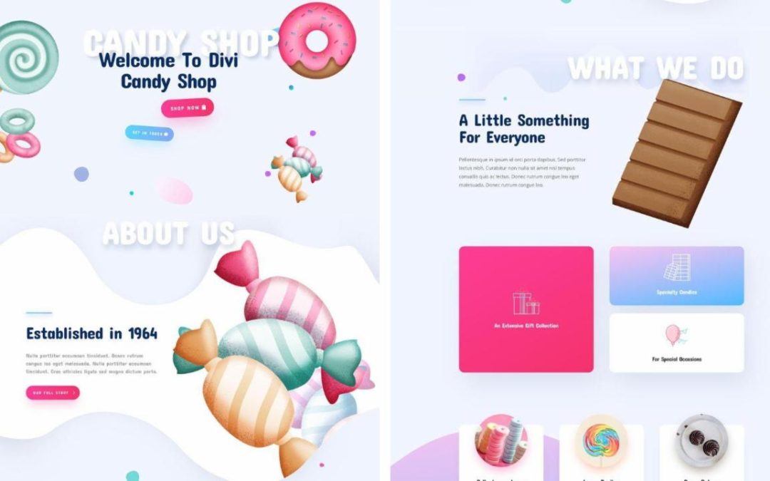 ET – Candy Shop Home Page
