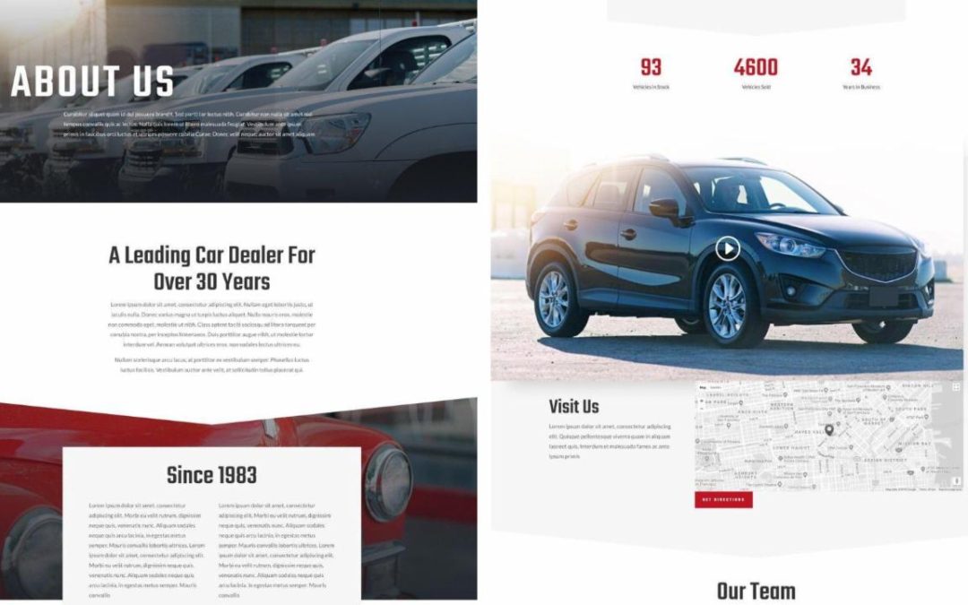 ET – Car Dealer About Page