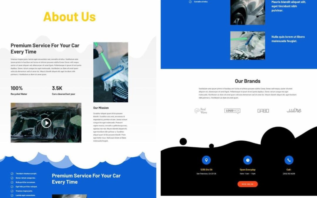ET – Car Wash About Page