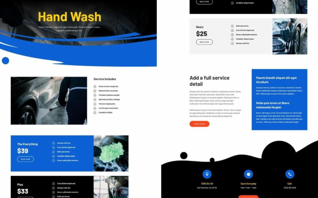 ET – Car Wash Service Page