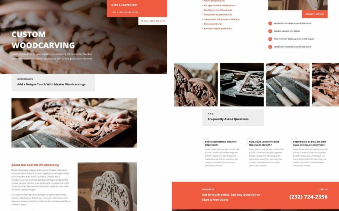 ET – Carpenter Service Page