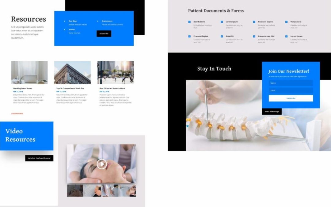 ET – Chiropractor Resources Page