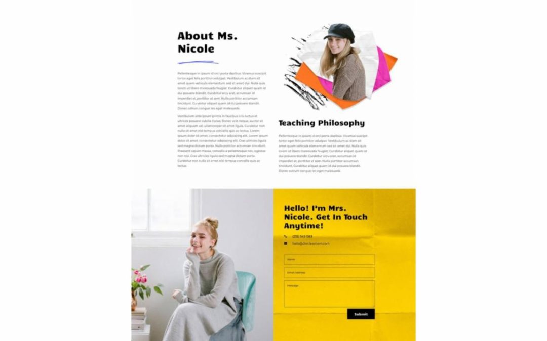 ET – Classroom About Page