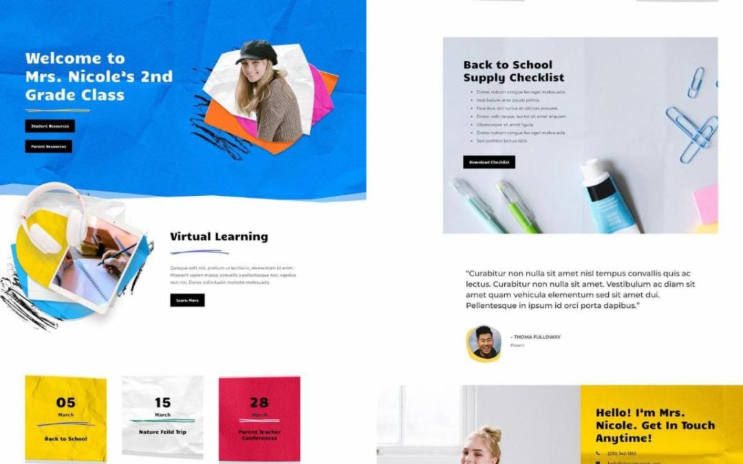 ET – Classroom Home Page