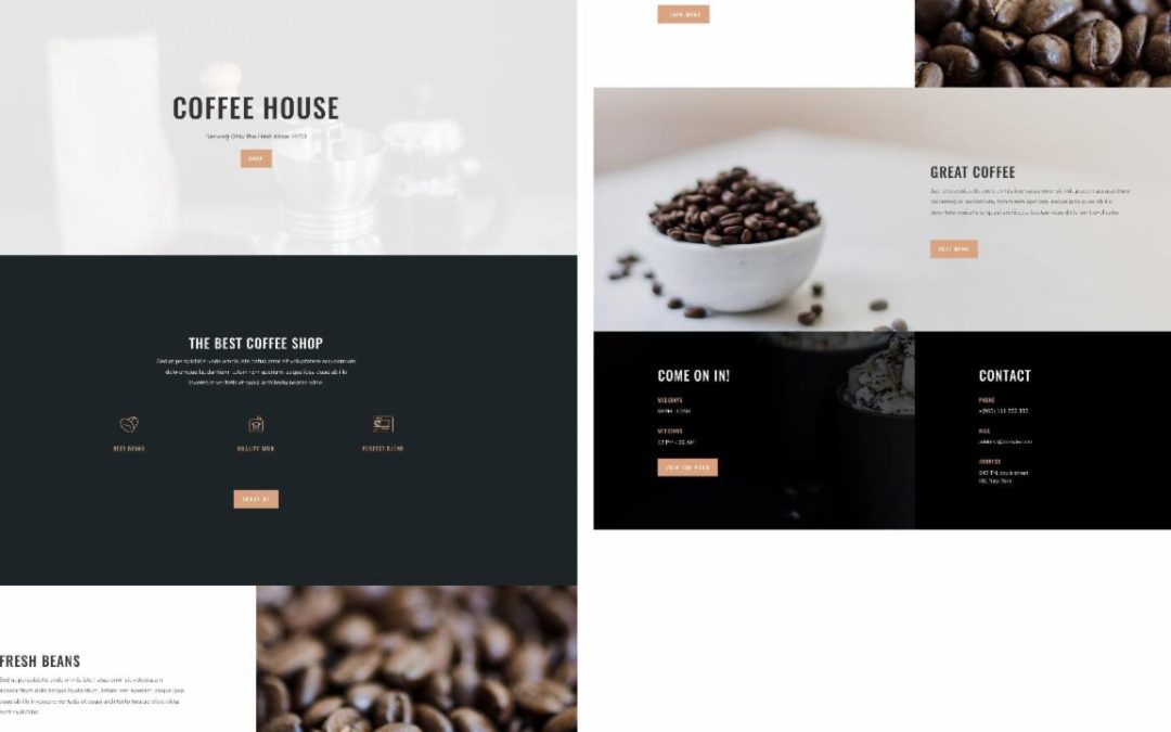 ET – Coffee Shop Home Page