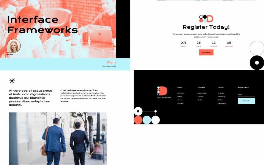 ET – Conference Event Page