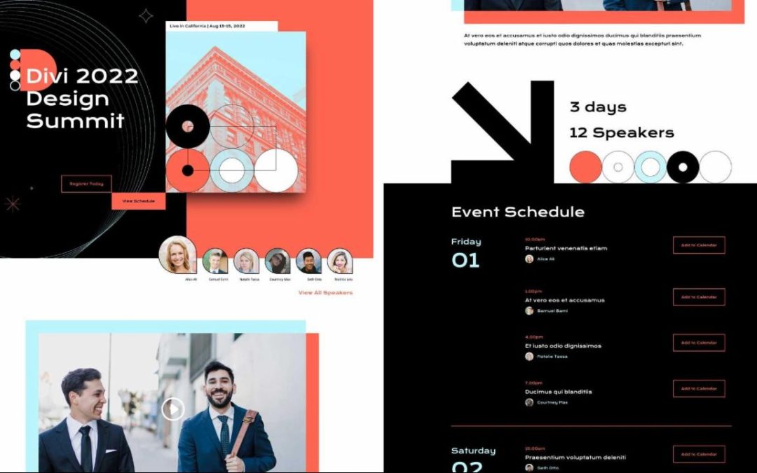 ET – Conference Landing Page