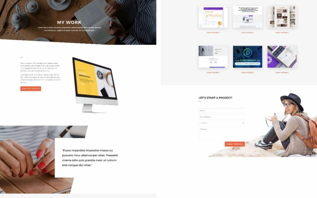 ET – Copywriter Portfolio Page