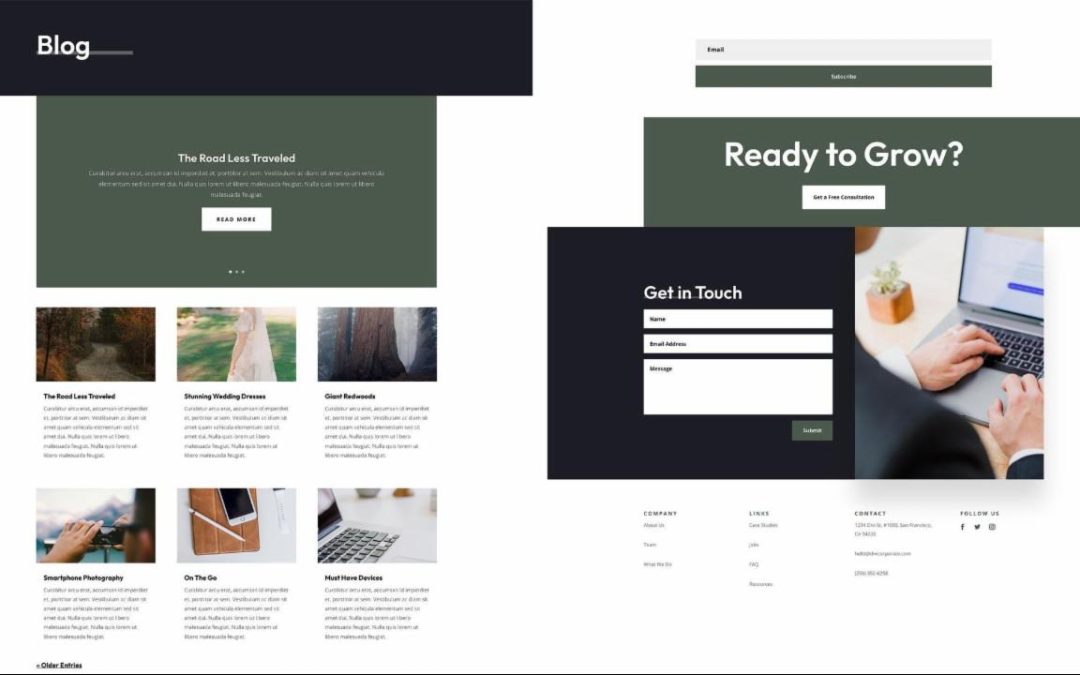 ET – Corporate Blog Page