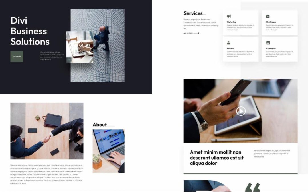 ET – Corporate Landing Page