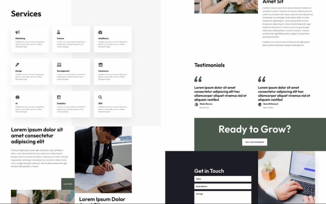 ET – Corporate Services Page