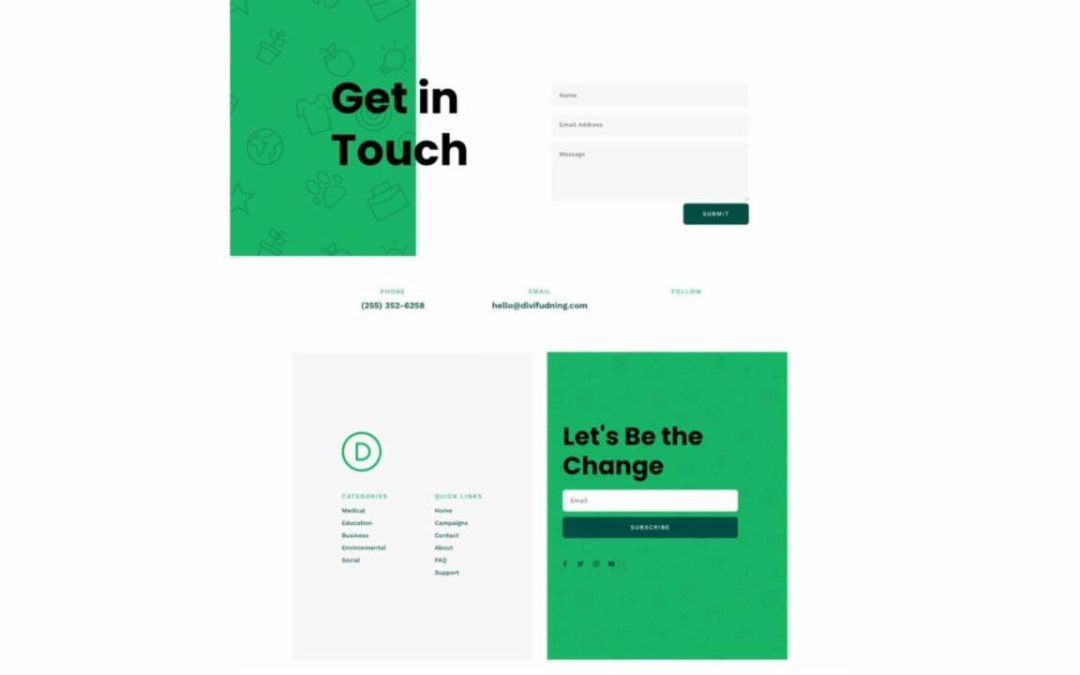 ET – Crowdfunding Contact Page